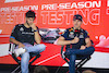 TEST BAHRAIN, (L to R): Pierre Gasly (FRA) Alpine F1 Team e Max Verstappen (NLD) Red Bull Racing in the FIA Press Conference.
25.02.2023. Formula 1 Testing, Sakhir, Bahrain, Day Three.
- www.xpbimages.com, EMail: requests@xpbimages.com © Copyright: Bearne / XPB Images
